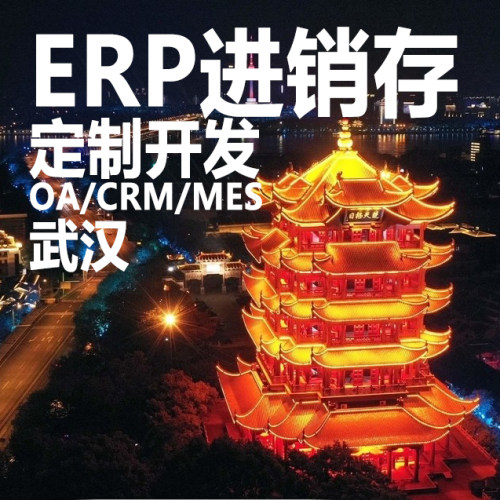 武汉ERP进销存软件系统定制开发CRM客户管理OA办公MES生产HR系统