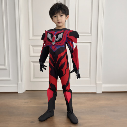 Geed黑暗捷得 幼儿园走秀 万圣节cos角色扮演 奥特衣服 立体铠甲