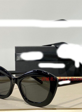 欧美时尚奢华优雅街拍网红猫太阳眼2023款欧洲站女舒适板材潮墨镜