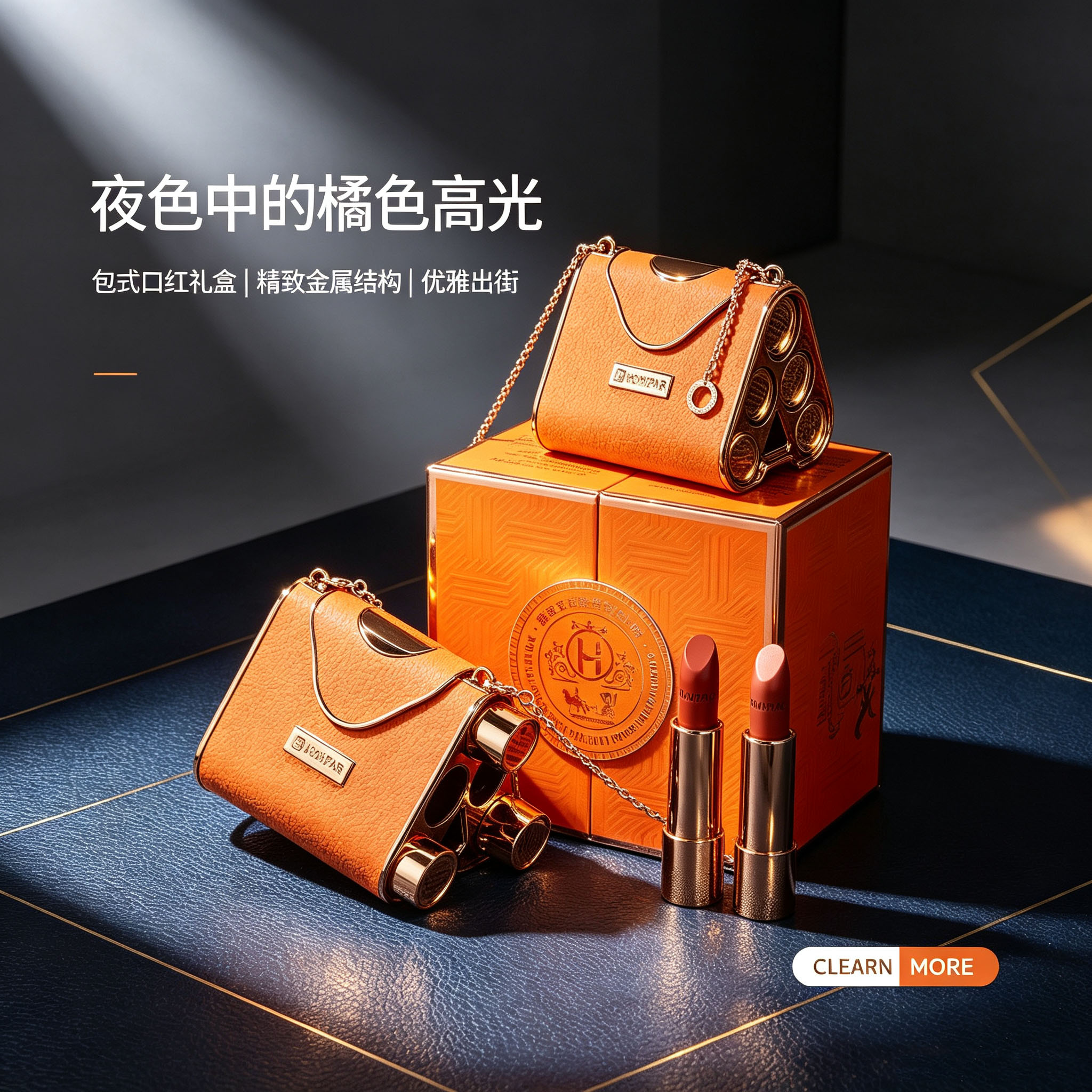 韩贝儿五色柔雾口红套装不掉色