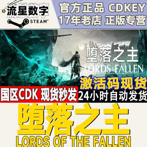 Steam正版国区KEY 堕落之主 Lords of the Fallen 激活码CDKEY