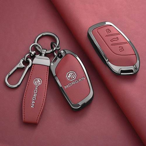 专用名爵6钥匙套天蝎座hs五mg5/3锐腾MG4ev6pro领航5zs壳rx3扣包