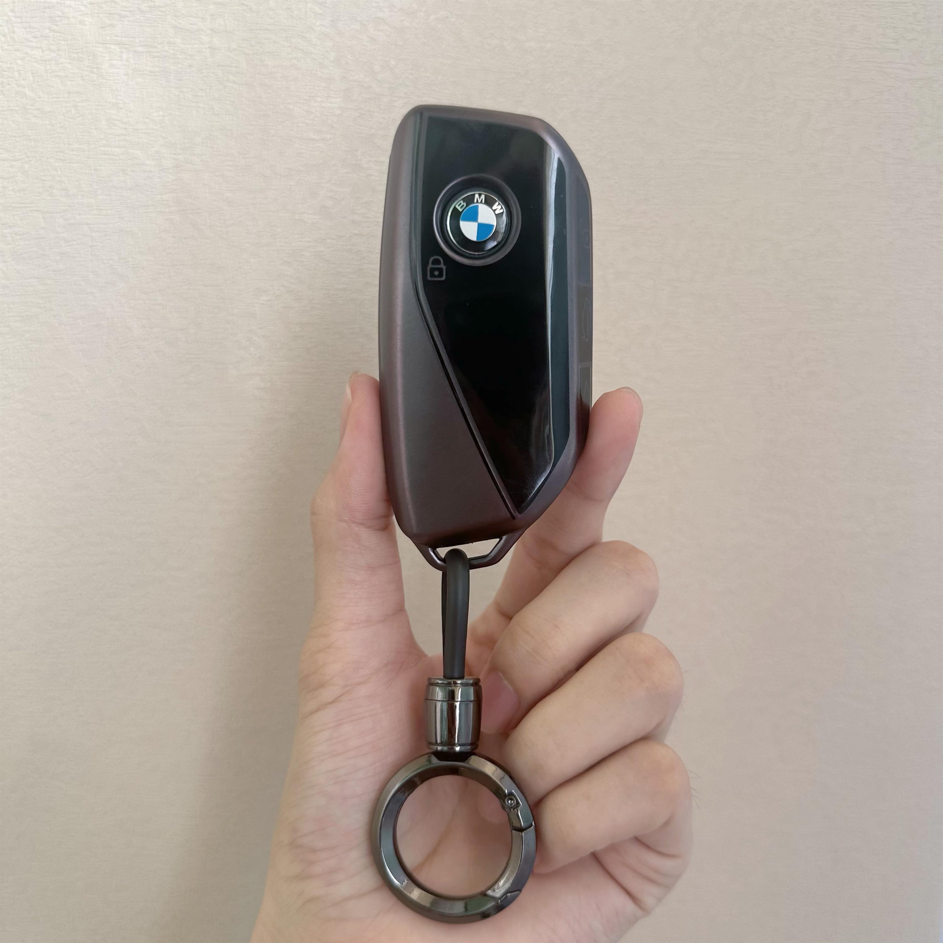 适用于24款宝马5系530li钥匙套23款宝马X1X5/7系740车X6X7壳 IXXM