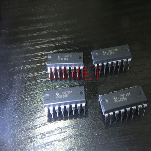 MC3486N 原装进口正品【实拍图】DIP-16 IC芯片集成块元器件
