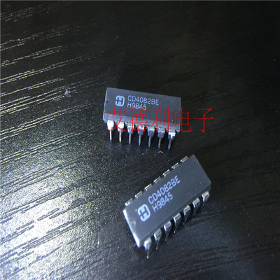 直插 HARRIS进口原装CD4082BE  原装正品DIP 4082 现货可直拍