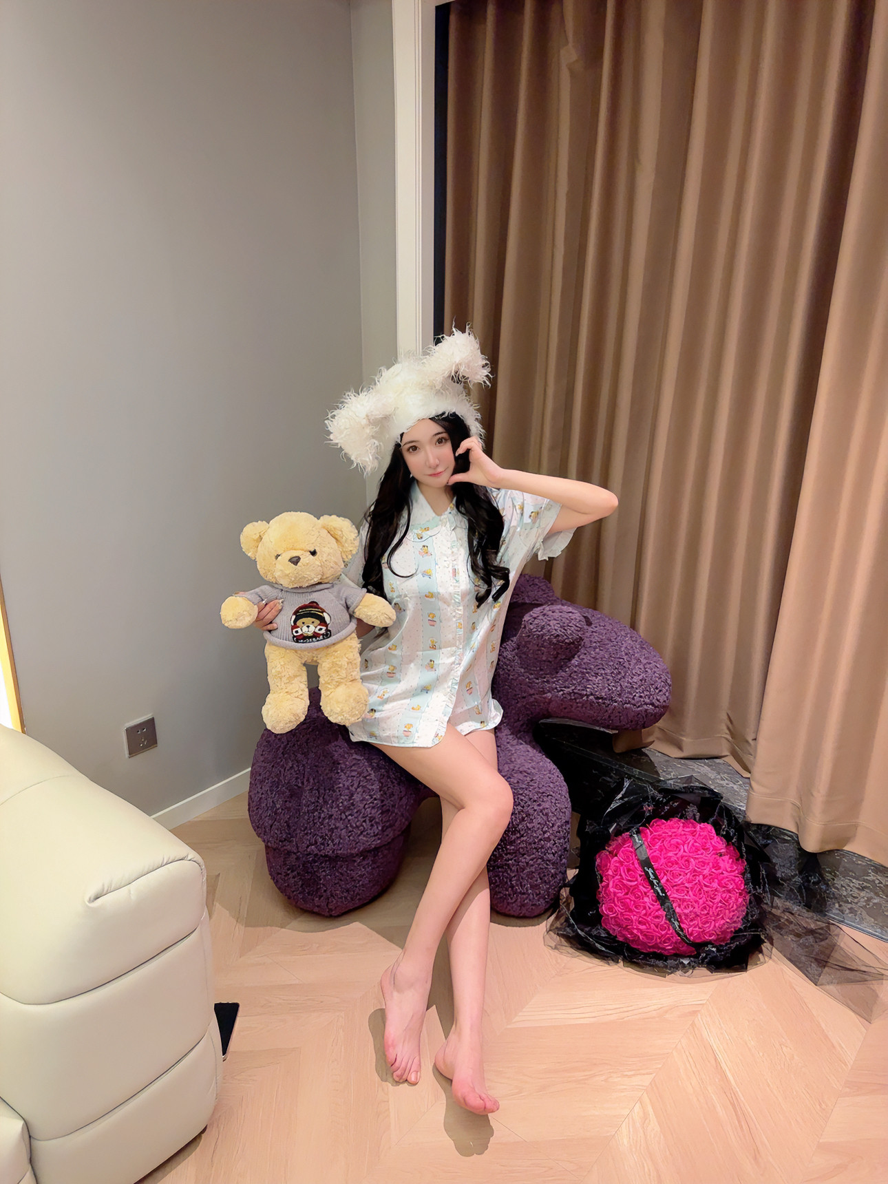 喵喵酱｜翠迪兔纯棉睡衣女短袖短裤套装可爱卡通少女家居服两件套