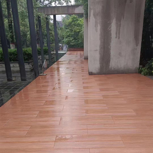 300X900竹木地砖户外庭院花园阳台露台园林18MM厚防滑木纹瓷砖