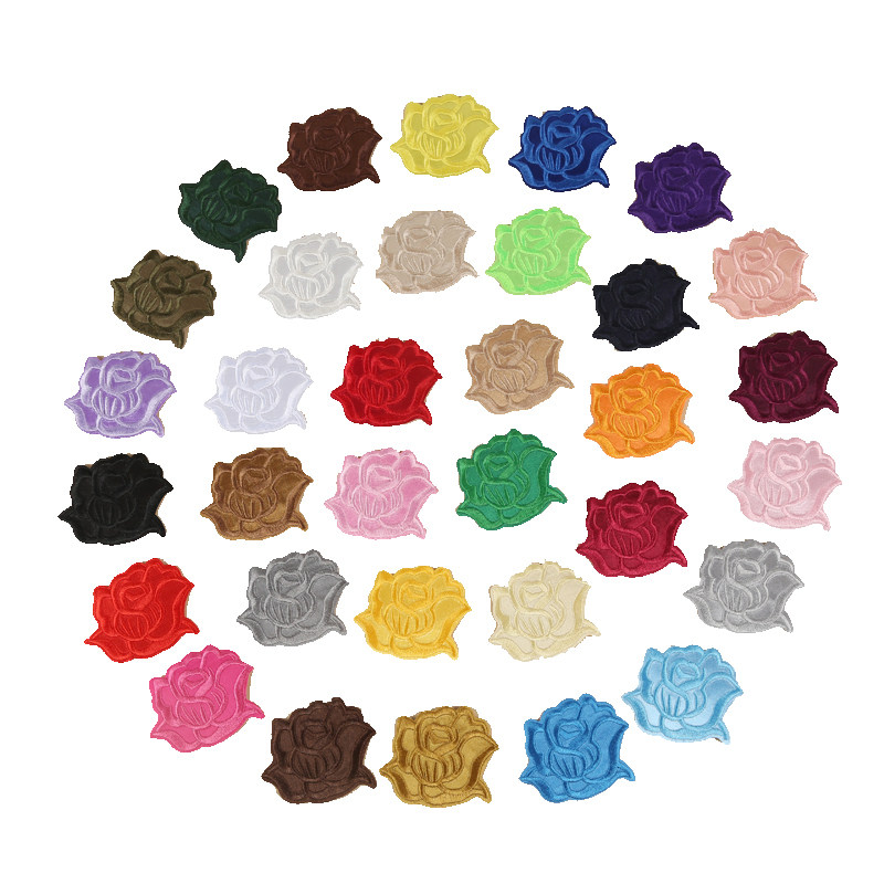 刺绣玫瑰花朵时尚布贴贴绣花补丁百搭贴手工diy衣服床单包包装饰,居家布艺,布贴,淘宝优惠券,粉丝福利购,淘宝优惠卷