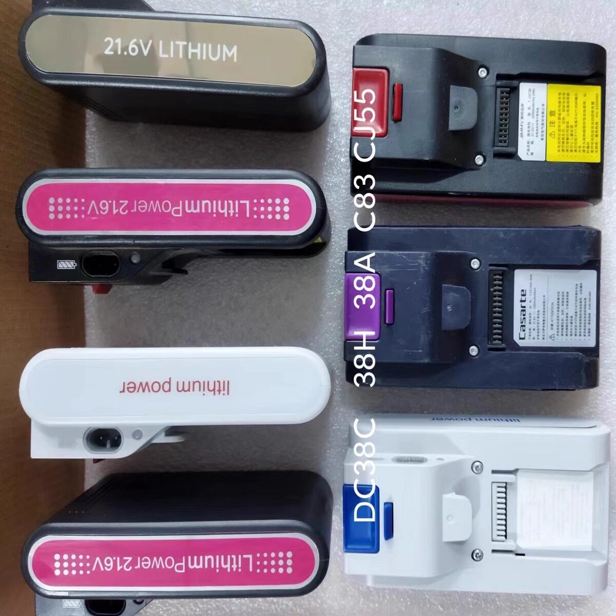 发顺丰莱克吉米吸尘器配件锂电池DC38C31T CP31 C53T CB100 CJ55