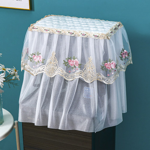 布艺茶吧机盖巾防尘罩方形盖布通用饮水机顶部防晒套可定做水桶套