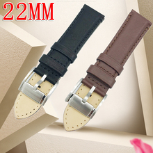 FOSSIL表带真皮啡色22MM通用适合ME3099ME3052ME1144ME3064表配件