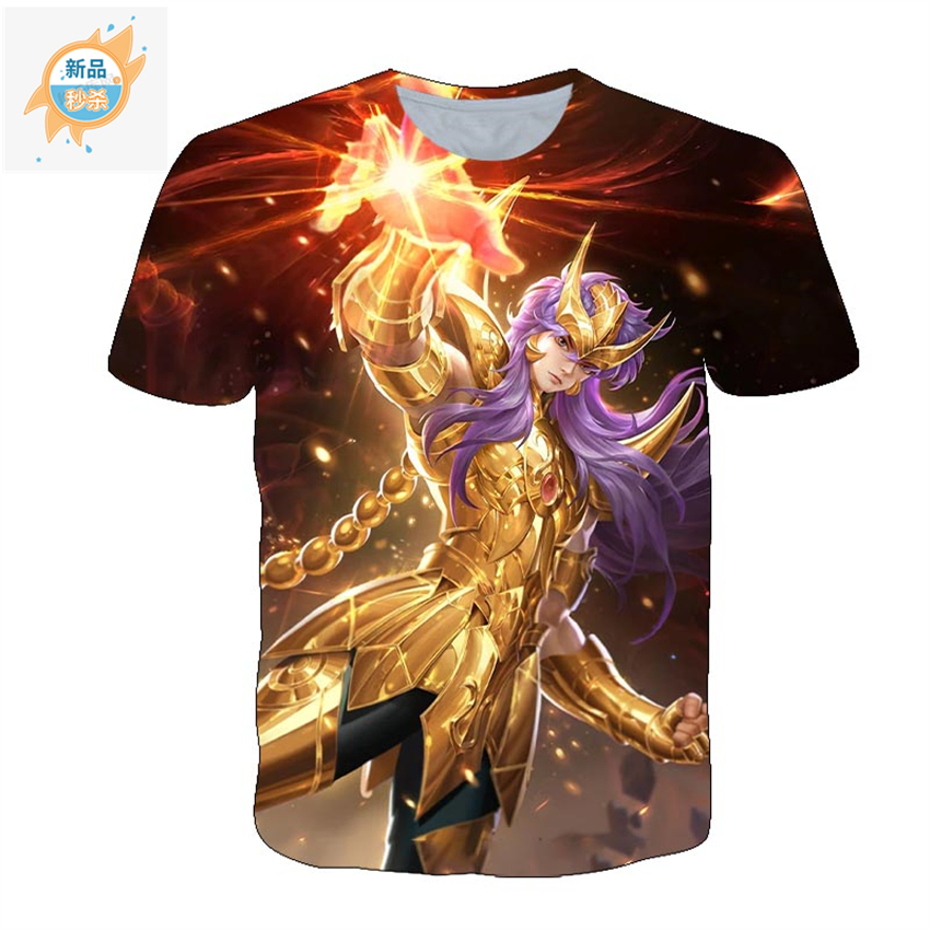 24王者荣耀游戏联名衣服男女短袖T恤墨子黄金天蝎座学生cos痛衣服