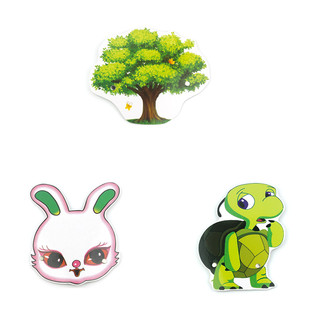 幼儿园龟兔赛跑童话故事表演头饰小学教学课本剧演出道具动物头套