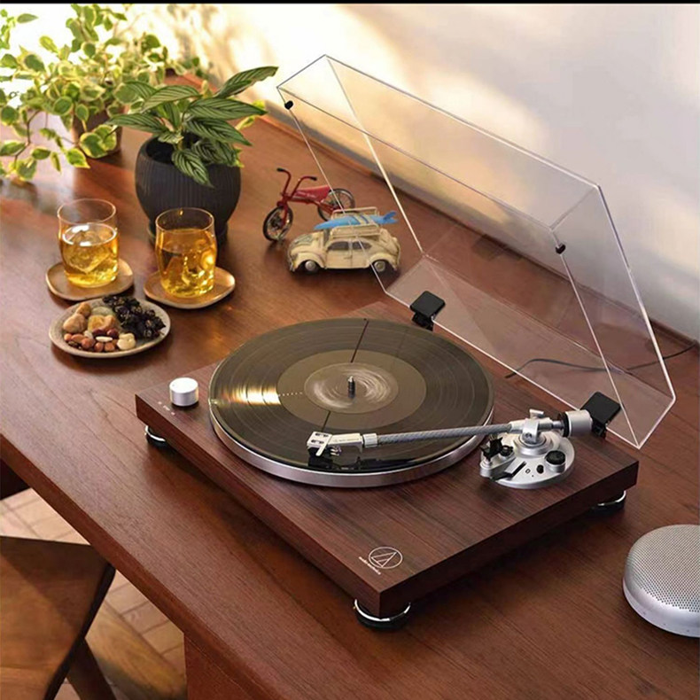 铁三角LPW50BT LPW40WN 蓝牙复古黑胶唱片机LP留声机电唱机正品