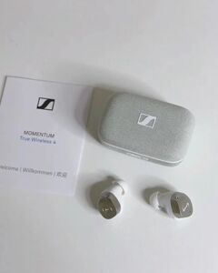 森海塞尔真无线四代MOMENTUM True Wireless 4蓝牙耳机入耳式降噪