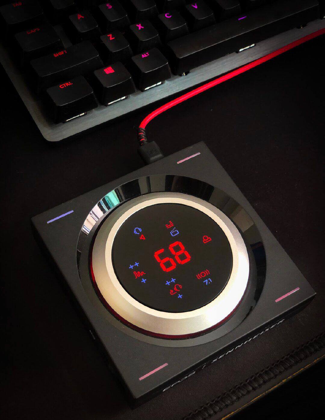 sennheiser/森海塞尔gsx1200pro游戏吃鸡耳机音频usb外置声卡正品