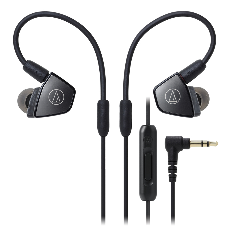 Audio Technica/铁三角 ATH-LS300is三单元动铁带麦入耳HIFI耳机
