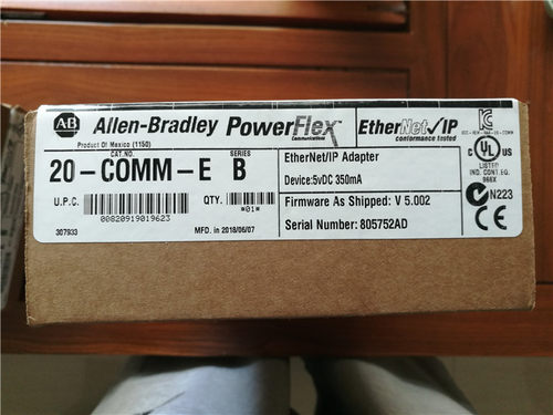20-COMM-E AB PowerFlex 变频器 EtherNet/IP通讯适配器 20COMME