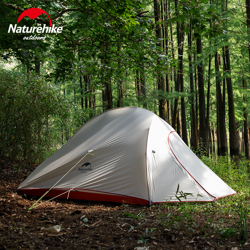 区】NH云尚升级款1人2人3人20D硅胶防暴雨帐篷户外防雨野营四季