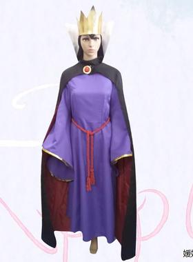 cos王后的魔镜cos 毒王后全套cosplay服装 白雪公主皇后cos