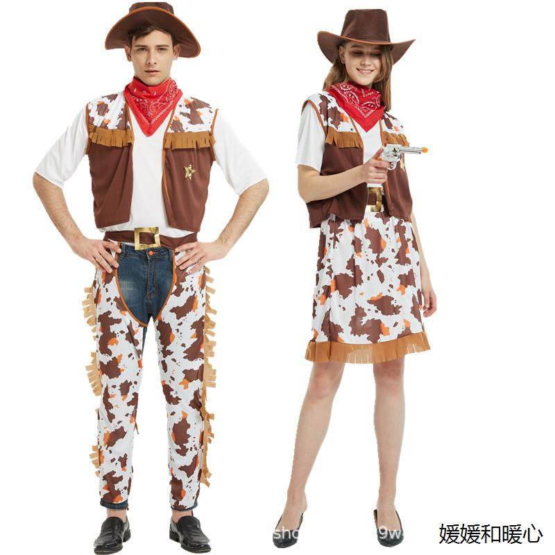 成人男女西部牛仔服装万圣节cosplay 化妆舞会角色扮演出表演衣服,童装/婴儿装/亲子装,儿童演出服,淘宝优惠券,粉丝福利购,淘宝优惠卷
