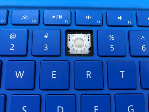 微软 Surface PRO3 4 5 6 7 GO无线蓝牙笔记本键盘单个支架按键帽