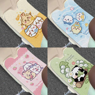 电动车脚垫可自由裁剪摩托车电瓶车爱玛雅迪通用脚踏垫防滑可爱