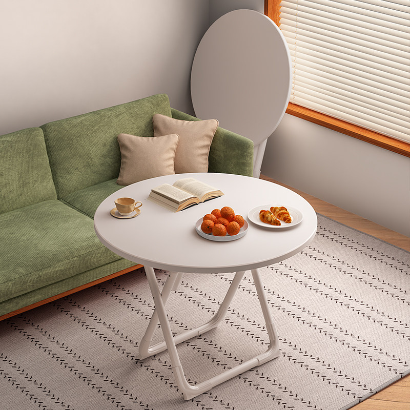 可折叠桌正方形小桌子摆摊小户型便携简易餐桌吃饭桌家用桌椅套装