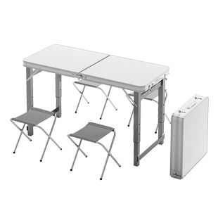 折叠桌子摆摊桌子折叠户外便携式地推桌夜市地摊吃饭桌子折叠桌椅