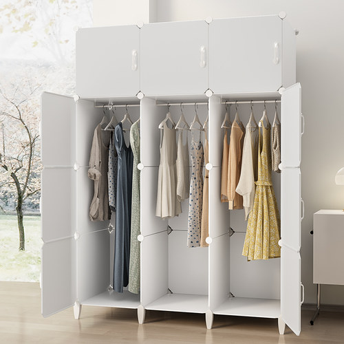 简易衣柜卧室家用出租房用