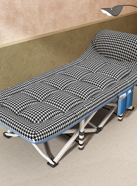 守望者午休折叠床办公室单人躺椅神器简易便携医院陪护行军午睡床