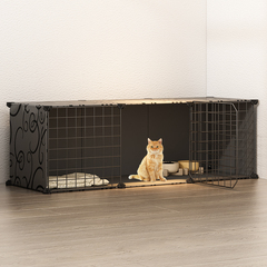 猫笼子家用超大自由空间猫窝猫舍室内猫咪别墅带厕所一体小型猫屋