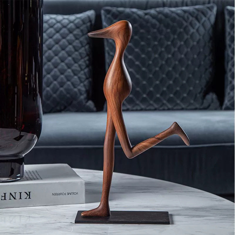 可定制抽象雕塑尖嘴人摆件样板房间客厅玄关电视柜书房书柜装饰品,家居饰品,桌面摆件,淘宝优惠券,粉丝福利购,淘宝优惠卷