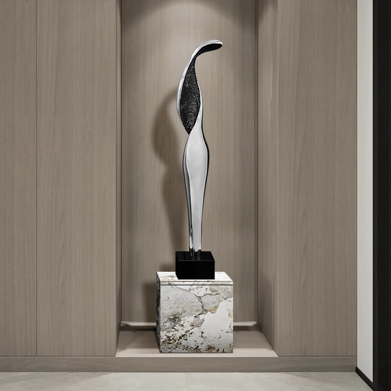 可定制大型落地人物抽象雕塑摆件