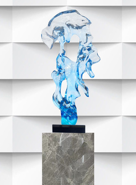 可定制轻奢软装雕塑太湖石摆件