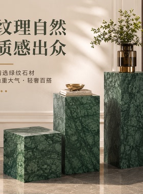可定制落地雕塑底座大理石摆件