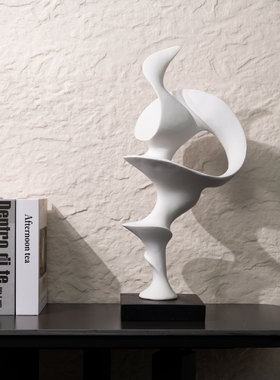 可定制抽象雕塑砂岩舞者摆件