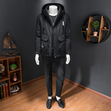 2024冬装新款男士连帽羽绒服三色标绒25036P265，男装羽绒服，电商D260