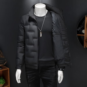2025冬装新款男士立领羽绒服新标90白鸭绒轻薄款羽绒衣9966P235图片