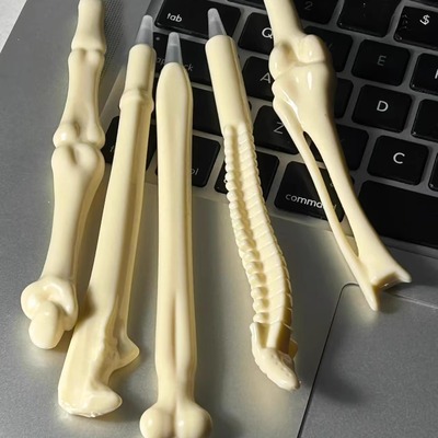 仿真骨头圆珠笔创意个性