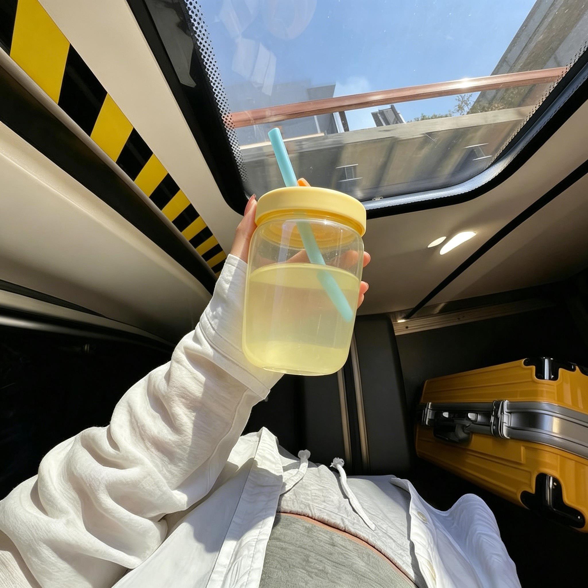 冷水壶户外凉水杯食品级耐高温随手杯夏天冷泡茶杯咖啡饮料冷萃杯图片