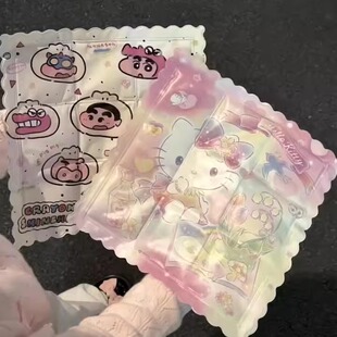 可爱卡通kt猫冰垫夏季冰凉坐垫不闷热办公椅学生座椅九宫格坐垫