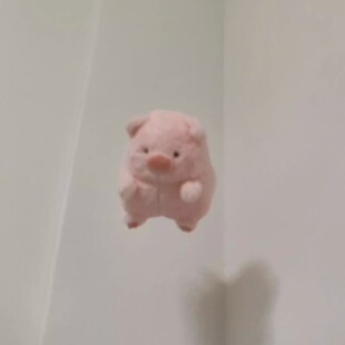 可爱lulu猪毛绒玩具可爱露露猪床上抱枕治愈系贪吃猪玩偶生日礼物