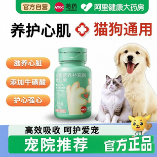 哈药宠物护心Q10片猫咪狗狗用犬心脏心肌肥大保护辅助酶调理健康