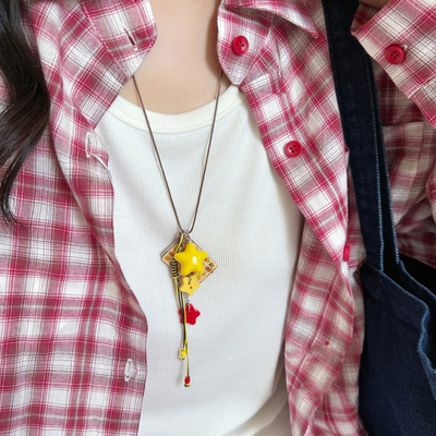 多巴胺星星项链女2025新款