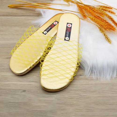 Sirpuhi夏季新款正品复古休闲软底防滑渔网拖鞋 室内室外2301