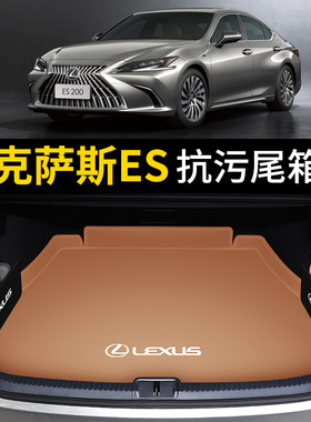 专用雷克萨斯es200后备箱垫ES300h凌志260尾箱垫汽车内饰改装用品