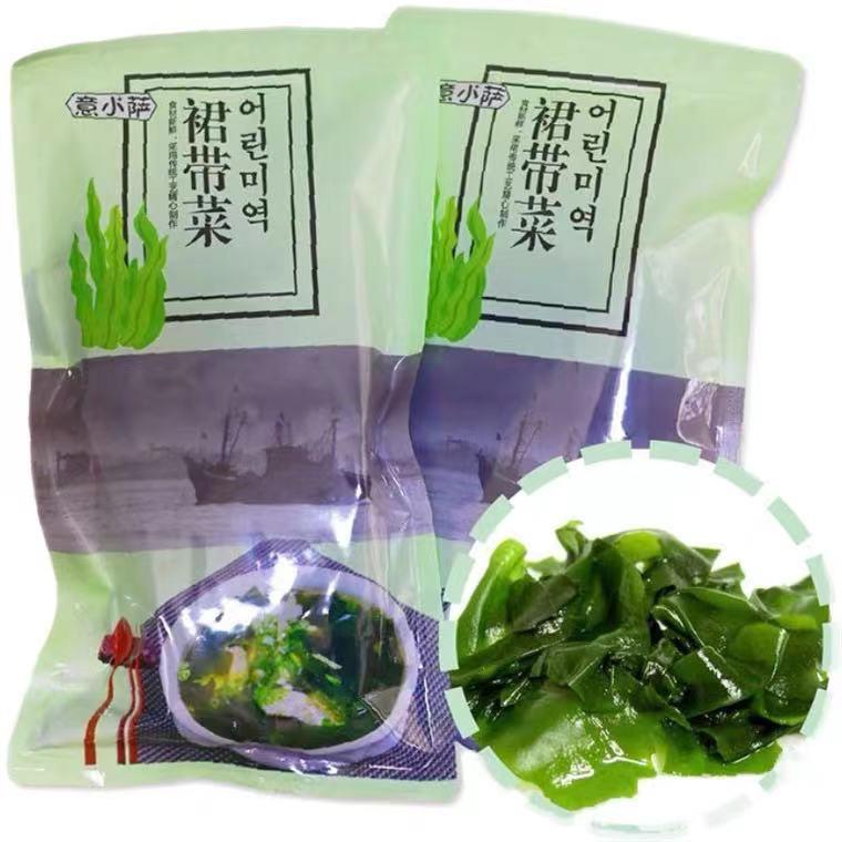 意小萨韩式干裙带菜 无沙免洗高泡发100g/袋速食煲汤料山东