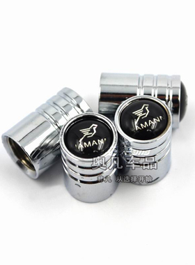 台湾产宝马改装hamann哈曼车标志轮胎气门嘴帽气门芯套 全系通用