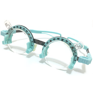 渐近多焦点验光配镜验光架 专业配镜轻型试戴架 良友半框验光镜架